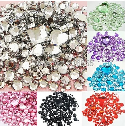 Free shipping 1100pcs/bag Mixed Size/Shape Flat Back Rhinestone 3D Acrylic Flatback Rhinestones for DIY Phone case Nail art
Free shipping 1100pcs/bag Mixed Size/Shape Flat Back Rhinestone 3D Acrylic Flatback Rhinestones for DIY Phone case Nail art