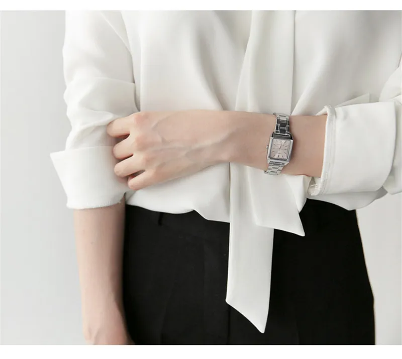 Blusas Feminina Ver O 2020 Chiffon Blouse Spring Casual Tops Woman White Shirt Women V Collar Korean Summer Office Shirts YJZ084
Blusas Feminina Ver O 2020 Chiffon Blouse Spring Casual Tops Woman White Shirt Women V Collar Korean Summer Office Shirts YJZ084