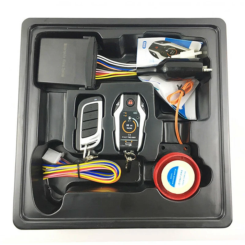 Universal Models Motorcycle Two-way Alarm System Scooter Anti-theft Device Alarm Remote Engine Start Stop Various Motorcycles
Universal Models Motorcycle Two-way Alarm System Scooter Anti-theft Device Alarm Remote Engine Start Stop Various Motorcycles
