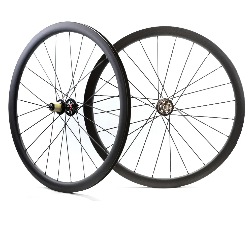700C Road disc barke wheelset 38mm depth Clincher/tubular carbon rims 23mm width super light disc cyclocross bike carbon wheels
700C Road disc barke wheelset 38mm depth Clincher/tubular carbon rims 23mm width super light disc cyclocross bike carbon wheels