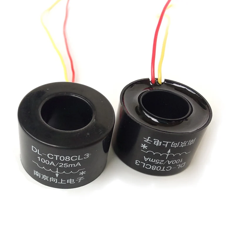 2PCS DL-CT08CL3 0~150A 100A/25mA Current Transformer 0.2 Motor Protection Soft Start 4000/1 | Электроника