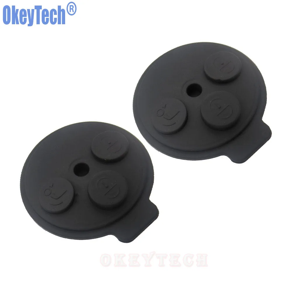 OkeyTech 3 Buttons Car Styling Replacement Key Shell Case Pad for Mercedes Benz Smart 1998-2012 Fob Rubber Button Pad
OkeyTech 3 Buttons Car Styling Replacement Key Shell Case Pad for Mercedes Benz Smart 1998-2012 Fob Rubber Button Pad