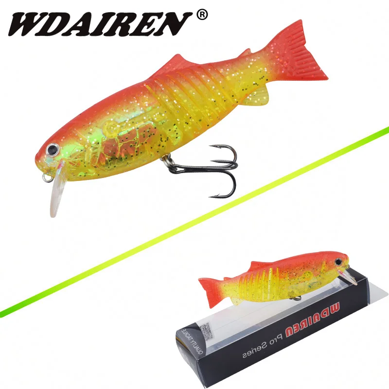 1Pcs Long Range Casting Fishing Lure 10.5cm/20g Soft Tail Hard Body Bait Artificial Minnow Lures Noisy Steel Balls WD-024
1Pcs Long Range Casting Fishing Lure 10.5cm/20g Soft Tail Hard Body Bait Artificial Minnow Lures Noisy Steel Balls WD-024