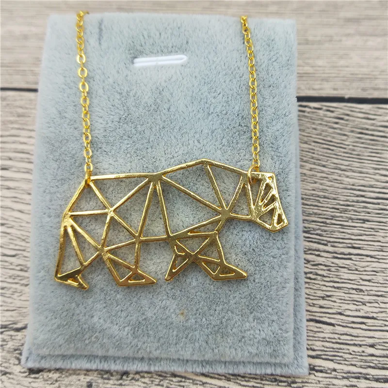 New Origami MaMa Bear Necklace Origami MaMa Bear Charm Female Male Gift Necklace Fashion Women Jewellery Geometric Jewellery
New Origami MaMa Bear Necklace Origami MaMa Bear Charm Female Male Gift Necklace Fashion Women Jewellery Geometric Jewellery