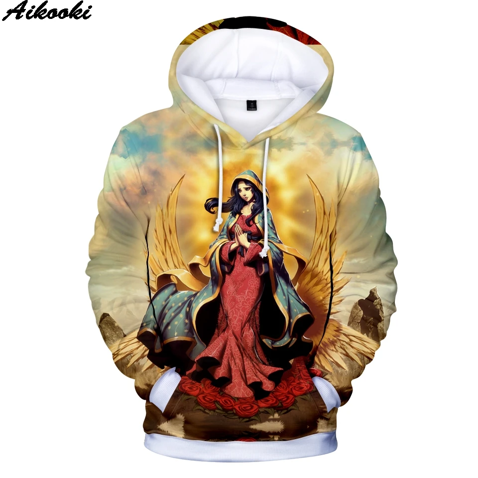 Модные 3D принт Onze Dame van Guadalupe хип хоп мужские/женские Herfst осенние толстовки для