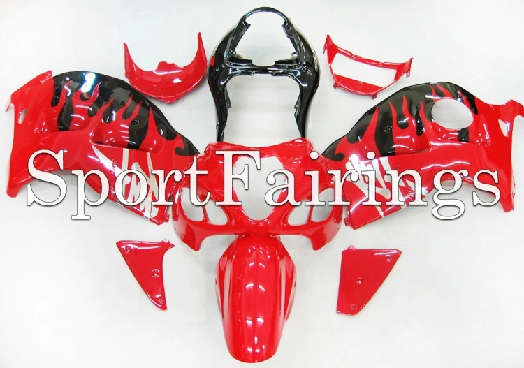 

Fairings Fit Suzuki GSXR1300 Hayabusa 97 98 99 00 01 02 03 04 05 06 07 1997 2007 ABS Motorcycle Fairing Kit Bodywork Red Black