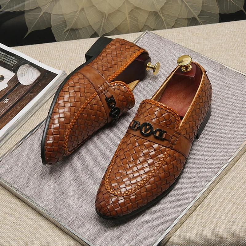 2018 Full Grain Leather Weave Formal Suit Dress Shoes Fashion Hot Mens Business Shoes
2018 Full Grain Leather Weave Formal Suit Dress Shoes Fashion Hot Mens Business Shoes