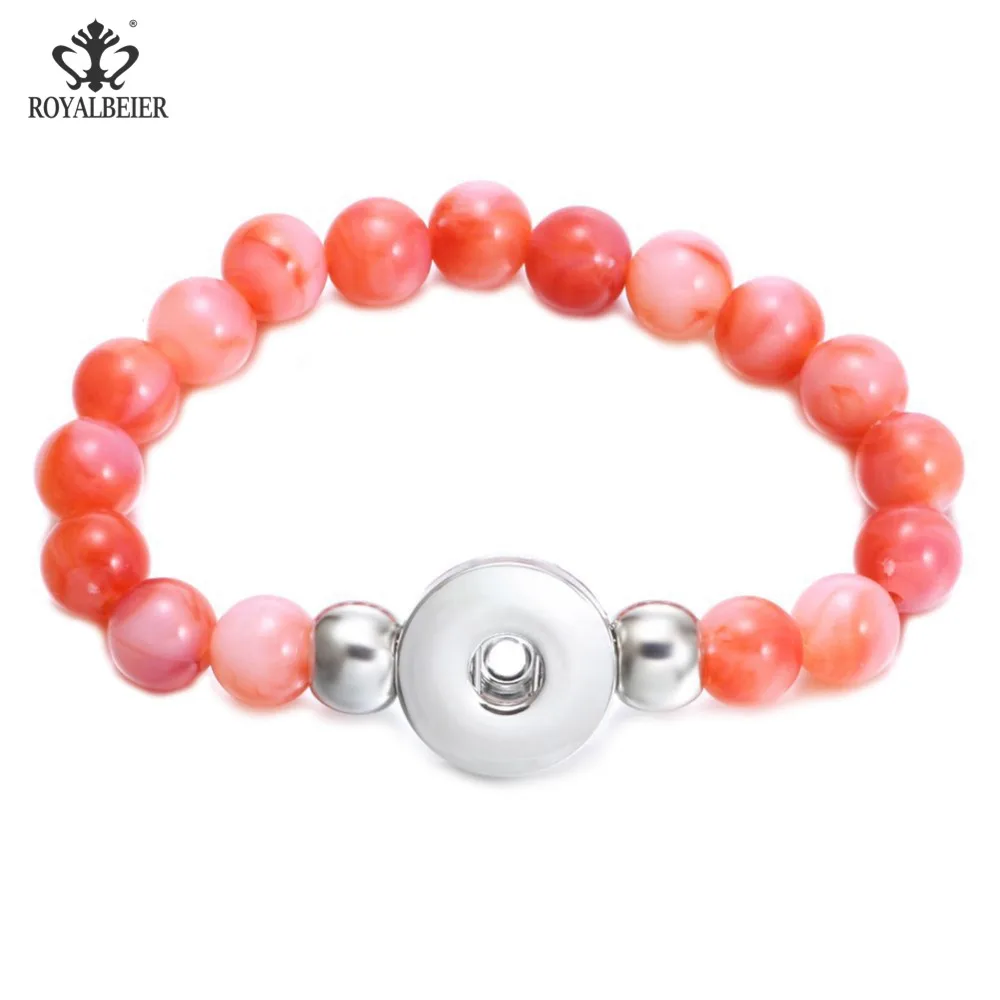 RoyalBeier Multi Color Crystal Acrylic Beaded Snap Bracelet 20mm Fit 18mm Snap Button 20mm Snap Bracelet Snap Jewelry SZ0498
RoyalBeier Multi Color Crystal Acrylic Beaded Snap Bracelet 20mm Fit 18mm Snap Button 20mm Snap Bracelet Snap Jewelry SZ0498