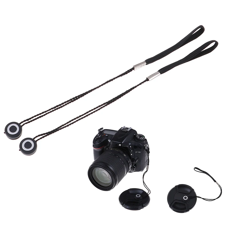 2Pcs DSLR Lens Cover Cap Holder Keeper Strap Cord String Leash Rope For DSLR Digital Film Camera
2Pcs DSLR Lens Cover Cap Holder Keeper Strap Cord String Leash Rope For DSLR Digital Film Camera