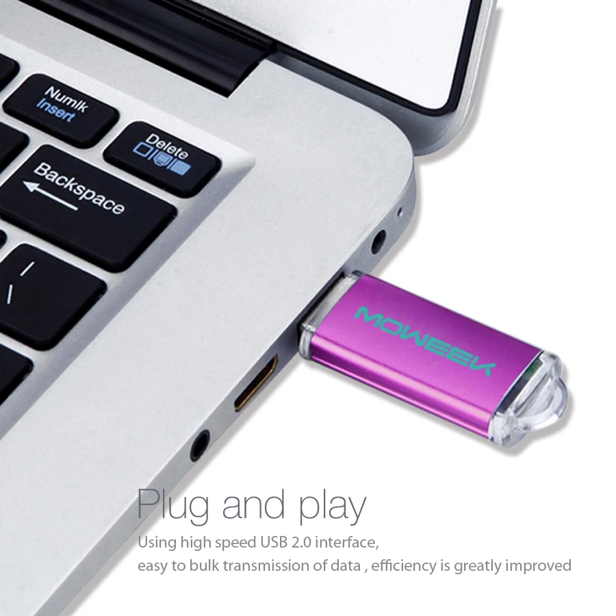 Moweek M04 usb флэш-накопитель 2017 новые модные мини-металлическая ручка привода 128 г 64 32