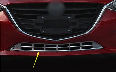 Chrome Front Bottom Grill Grid Grille Cover Trim For Mazda 3 AXELA M3 2014-2016
Chrome Front Bottom Grill Grid Grille Cover Trim For Mazda 3 AXELA M3 2014-2016