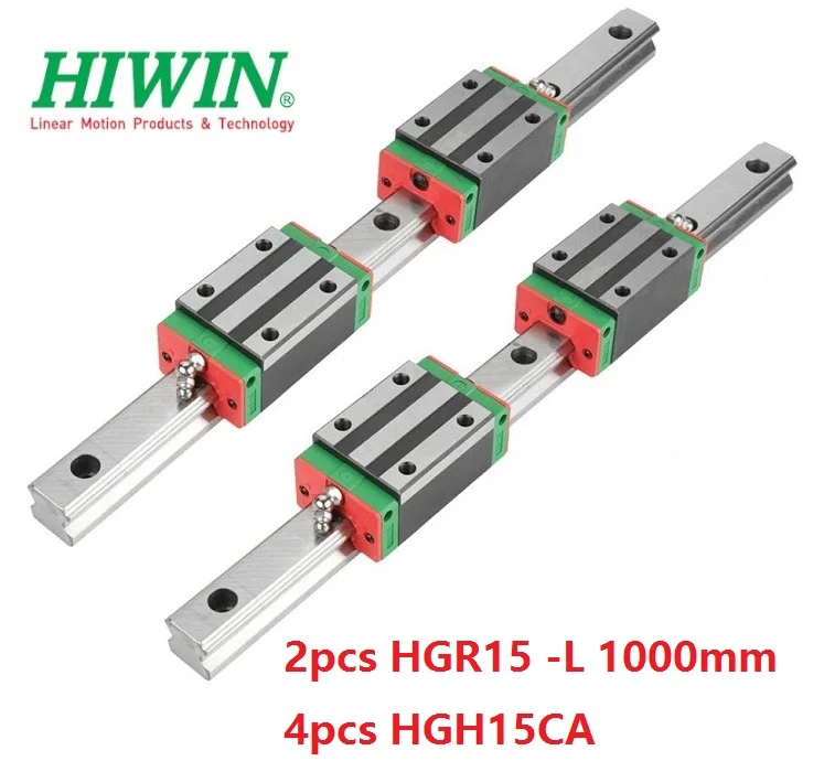 2pcs 100% original Hiwin linear guide HGR15 -L 1000mm +4pcs HGH15CA narrow blocks for cnc
2pcs 100% original Hiwin linear guide HGR15 -L 1000mm +4pcs HGH15CA narrow blocks for cnc