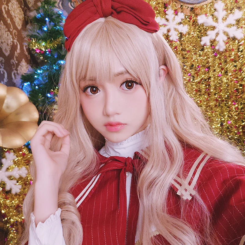 (Alice-Wig 039) Heat Resistant Fiber Hairpiece Synthetic Hair Wig Anime Lolita Cosplay Wig
(Alice-Wig 039) Heat Resistant Fiber Hairpiece Synthetic Hair Wig Anime Lolita Cosplay Wig