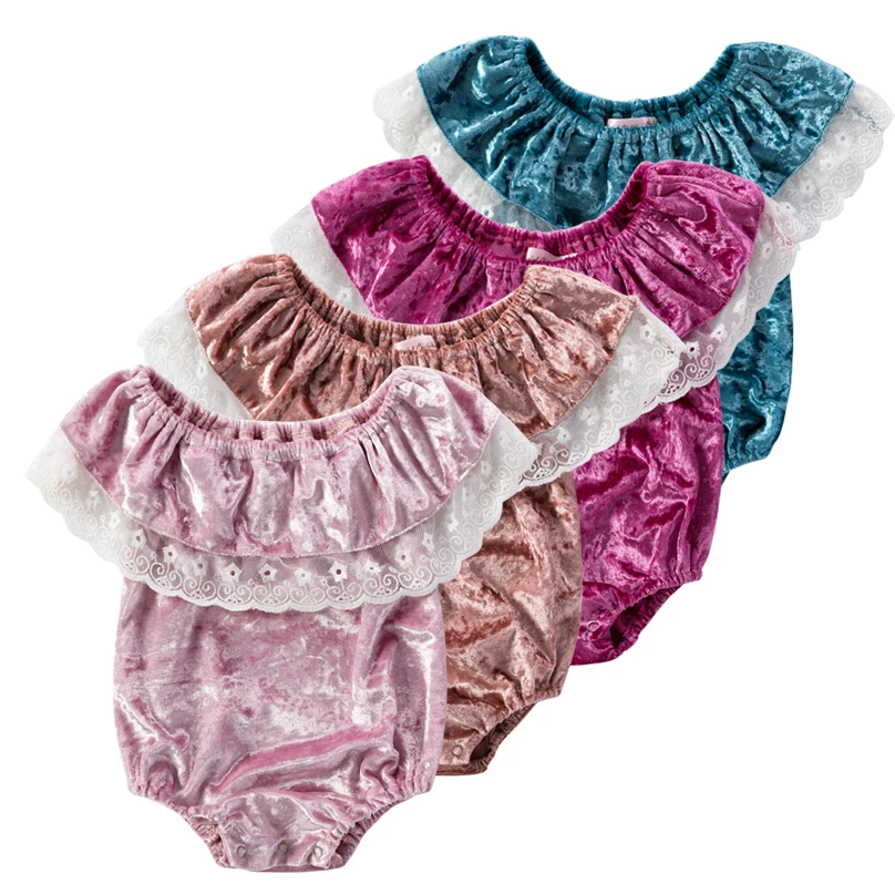 Ins hot Newborn Baby Lace flannelette Romper Infant Girls Ruffles Collar Jumpsuit Kids Outfits Clothes for 0-24 Months Baby
Ins hot Newborn Baby Lace flannelette Romper Infant Girls Ruffles Collar Jumpsuit Kids Outfits Clothes for 0-24 Months Baby