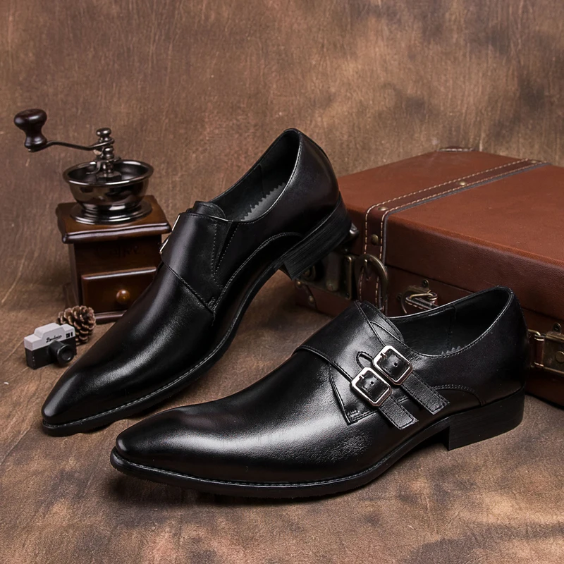 Men Fashion High Quality Handmade Buckles 2018 Male Dress Wedding Fashion Oxfords Spring Man Real Leather Oxfords Shoes
Men Fashion High Quality Handmade Buckles 2018 Male Dress Wedding Fashion Oxfords Spring Man Real Leather Oxfords Shoes