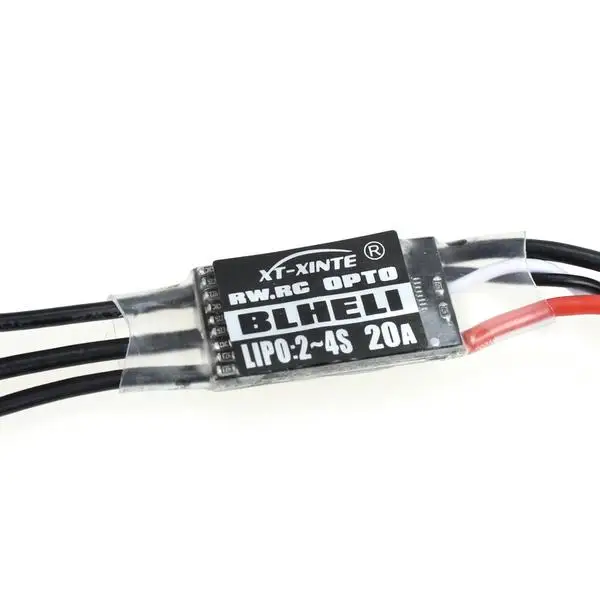 XT-XINTE RW.RC V14.2 Version BLHeli Program OPTO mini 16A / 20A / 30A ESC for Multirotor 250 FPV Racer RC Drone
XT-XINTE RW.RC V14.2 Version BLHeli Program OPTO mini 16A / 20A / 30A ESC for Multirotor 250 FPV Racer RC Drone