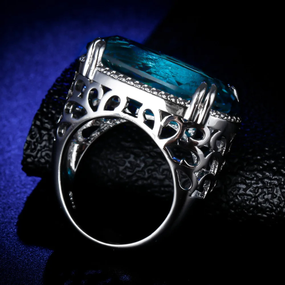 Оригинальный дизайн ручная работа cz уникальный стиль высокое качество кольцо