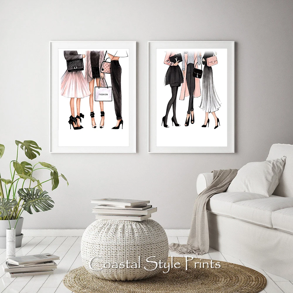 Fashion Art Print Nordic Decoration Wall Canvas Posters and Prints Vogue Canvas Painting Picture for Living Room Scandinavian
Fashion Art Print Nordic Decoration Wall Canvas Posters and Prints Vogue Canvas Painting Picture for Living Room Scandinavian