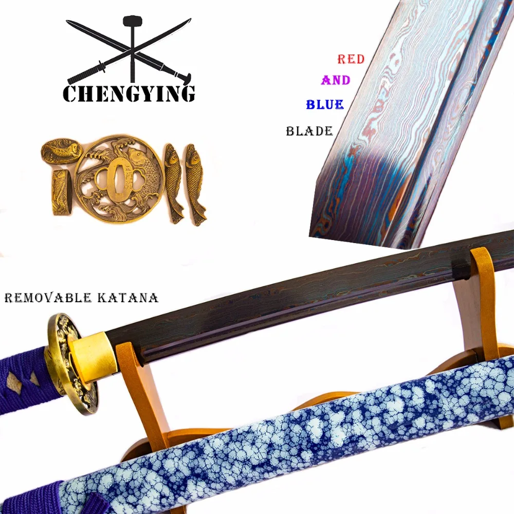 Blue Celadon Porcelain style SAYA folding steel oil-quenching katana samurai sword combat readiness sharp
Blue Celadon Porcelain style SAYA folding steel oil-quenching katana samurai sword combat readiness sharp