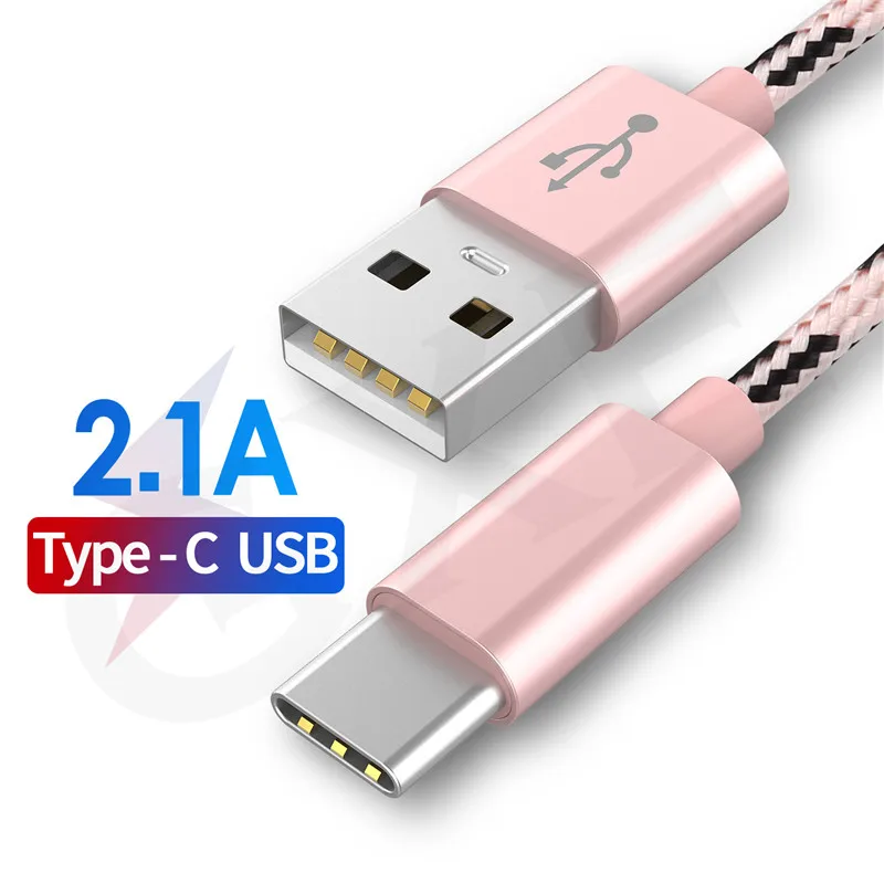 Кабель GXE USB Type-C для быстрой зарядки шнур передачи данных зарядный кабель Samsung S9 S8