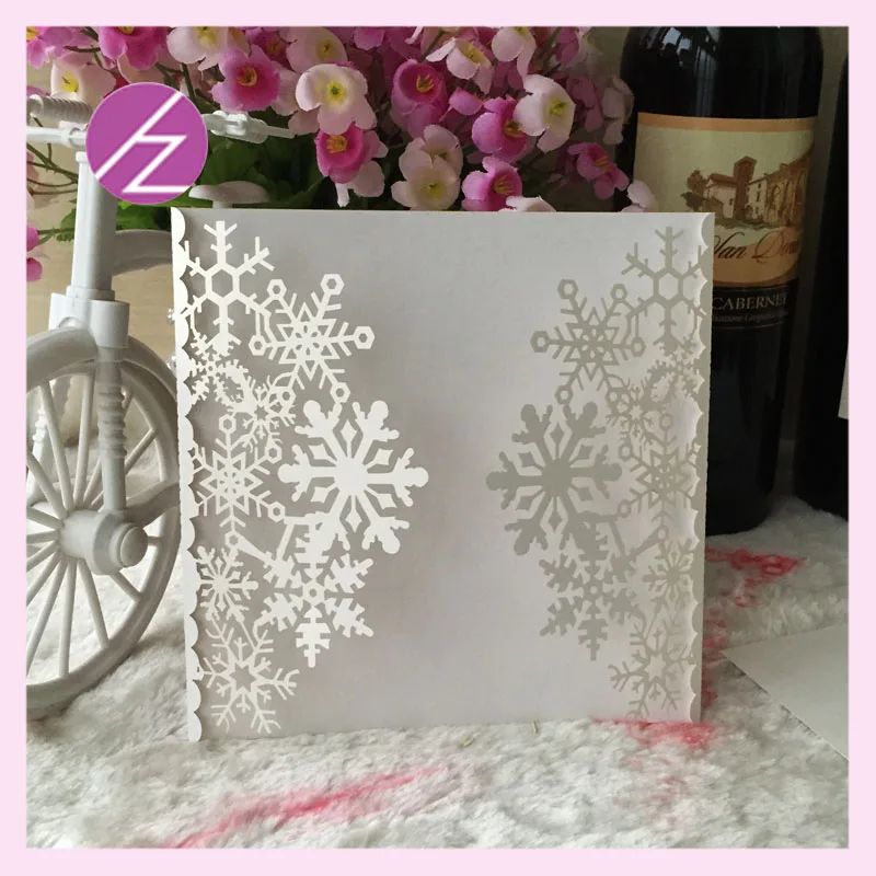 100pcs/lot Romantic Wedding Party Invitation Card Wedding Invitation Delicate Carved Snow Pattern Wedding Decoration Supplies
100pcs/lot Romantic Wedding Party Invitation Card Wedding Invitation Delicate Carved Snow Pattern Wedding Decoration Supplies