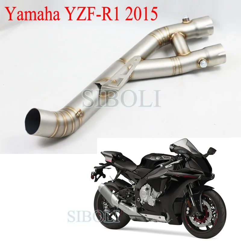 YZF R1 Motorcycle Stainless Steel Middle Pipe Motorbike Connect Link Exhaust Without Muffler For YAMAHA YZF-R1 2015 Years
YZF R1 Motorcycle Stainless Steel Middle Pipe Motorbike Connect Link Exhaust Without Muffler For YAMAHA YZF-R1 2015 Years