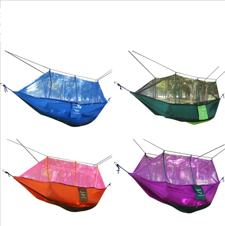 Double parachute cloth mosquito net hammock safety fall outdoor camping travel mosquito at 6730
Double parachute cloth mosquito net hammock safety fall outdoor camping travel mosquito at 6730