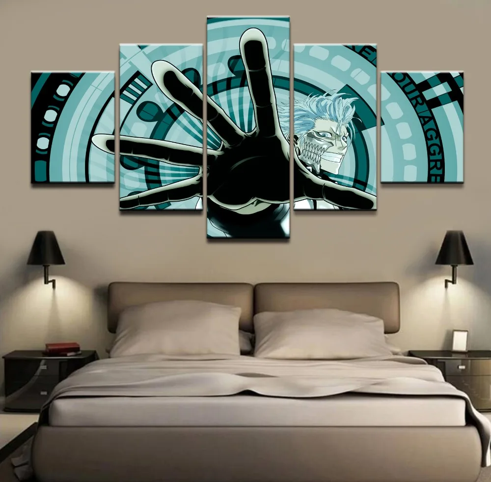Wall Art Canvas Painting Modular Pictures Artwork 5 Panel Anime Bleach Home Decorative For Boys Room Printed Poster Framework
Wall Art Canvas Painting Modular Pictures Artwork 5 Panel Anime Bleach Home Decorative For Boys Room Printed Poster Framework