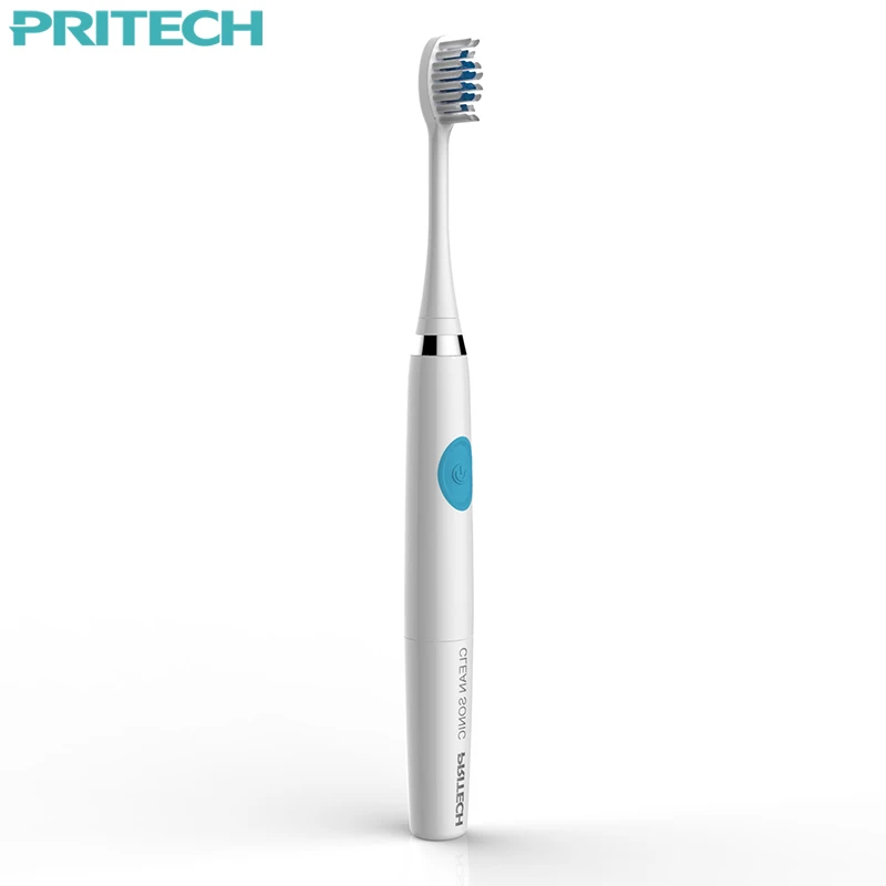 Зубная щетка электрическая PRITECH Звуковая вращающаяся водонепроницаемая с