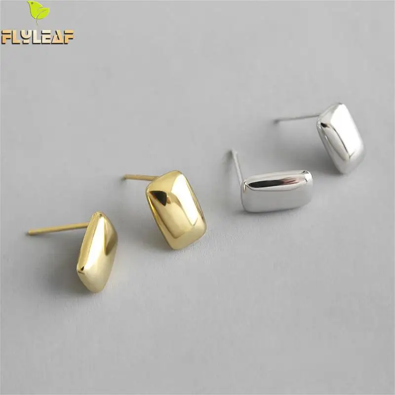 Flyleaf Ins Style Geometric Square Gold 925 Sterling Silver Stud Earrings For Women High Quality Fine Earings Fashion Jewelry
Flyleaf Ins Style Geometric Square Gold 925 Sterling Silver Stud Earrings For Women High Quality Fine Earings Fashion Jewelry