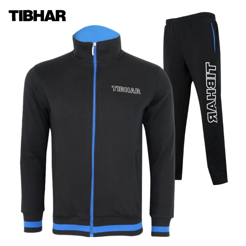Оригинальная новая зимняя куртка TIBHAR тренировочный костюм с брюками Джерси для