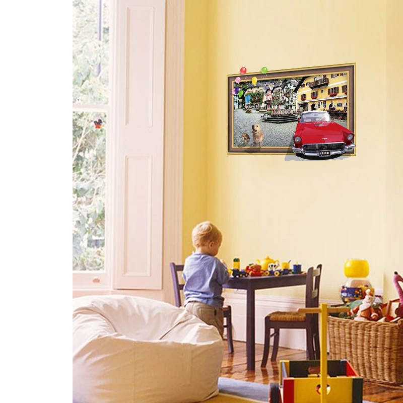 SK7050 3D Bentley Cars Through Wall Accident Pattern Wall Stickers For Kids Room Decals Window Decor
SK7050 3D Bentley Cars Through Wall Accident Pattern Wall Stickers For Kids Room Decals Window Decor