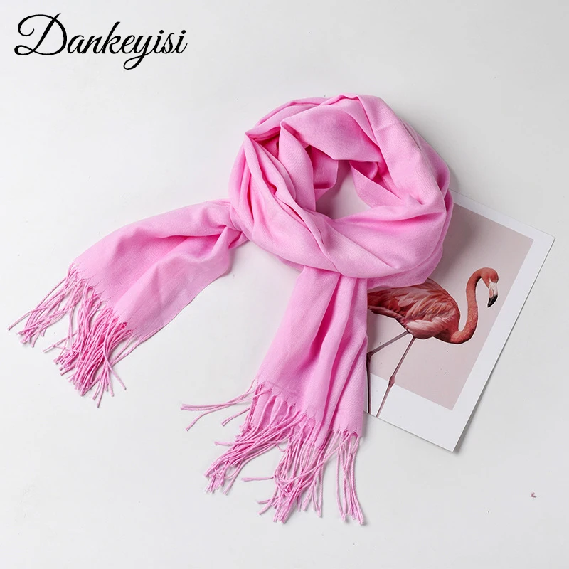 DANKEYISI, женский шарф, женская мода, однотонные имитация кашемира, шарфы, женская теплая шаль из пашмины, длинная шаль, бандана, женский платок
DANKEYISI, женский шарф, женская мода, однотонные имитация кашемира, шарфы, женская теплая шаль из пашмины, длинная шаль, бандана, женский платок