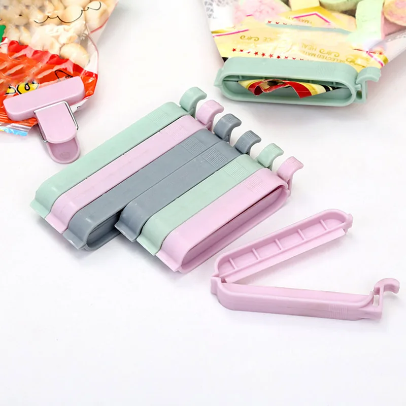 12Pcs/set Food Bag Clips Storage Bag Sealer Kitchen accessories Househould snack Vacuum Sealer Clamp Food Clip
12Pcs/set Food Bag Clips Storage Bag Sealer Kitchen accessories Househould snack Vacuum Sealer Clamp Food Clip