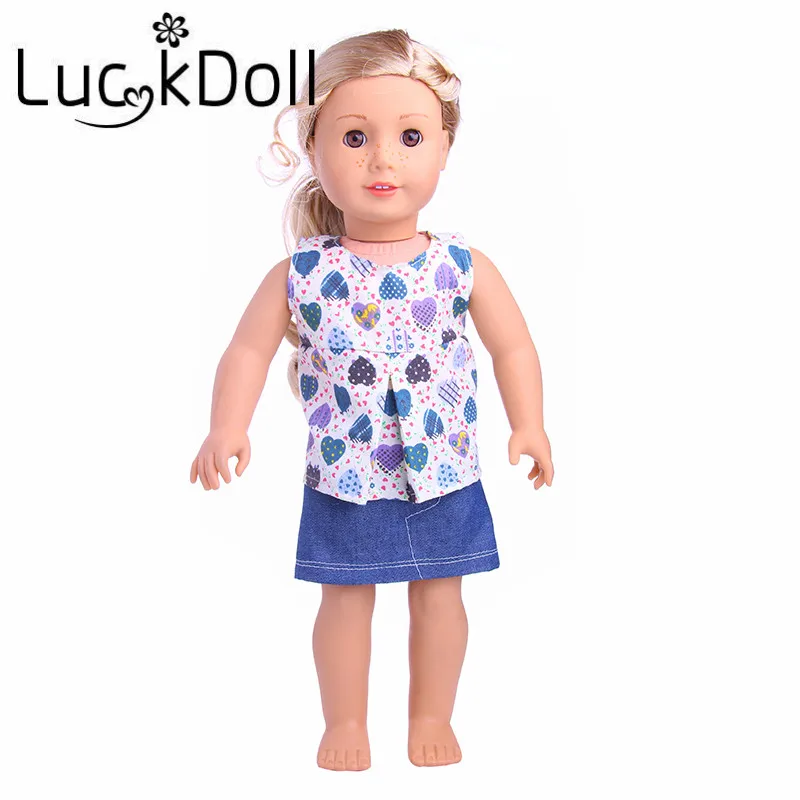 1set=Shirt + pants Doll Clothes Wear fit 18inch doll, Children best Birthday Gift(only sell clothes)
1set=Shirt + pants Doll Clothes Wear fit 18inch doll, Children best Birthday Gift(only sell clothes)