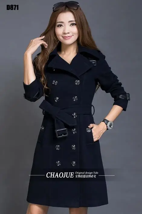 Cheap 219 autumn winter long wool coat women female overcoat double breasted woolen coats womens jaqueta feminina manteau femme
Cheap 219 autumn winter long wool coat women female overcoat double breasted woolen coats womens jaqueta feminina manteau femme