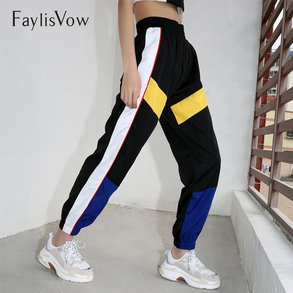 Женские спортивные штаны Faylisvow, осенние свободные брюки-карго с высокой талией, в стиле хип-хоп, в стиле Харадзюку
Женские спортивные штаны Faylisvow, осенние свободные брюки-карго с высокой талией, в стиле хип-хоп, в стиле Харадзюку