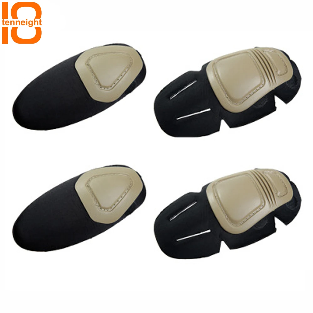 TENNEIGHT Tactical Knee and Elbow protector Pad army fan Combat Military Suit knee&elbow pads/Set CS field hunting equipment
TENNEIGHT Tactical Knee and Elbow protector Pad army fan Combat Military Suit knee&elbow pads/Set CS field hunting equipment