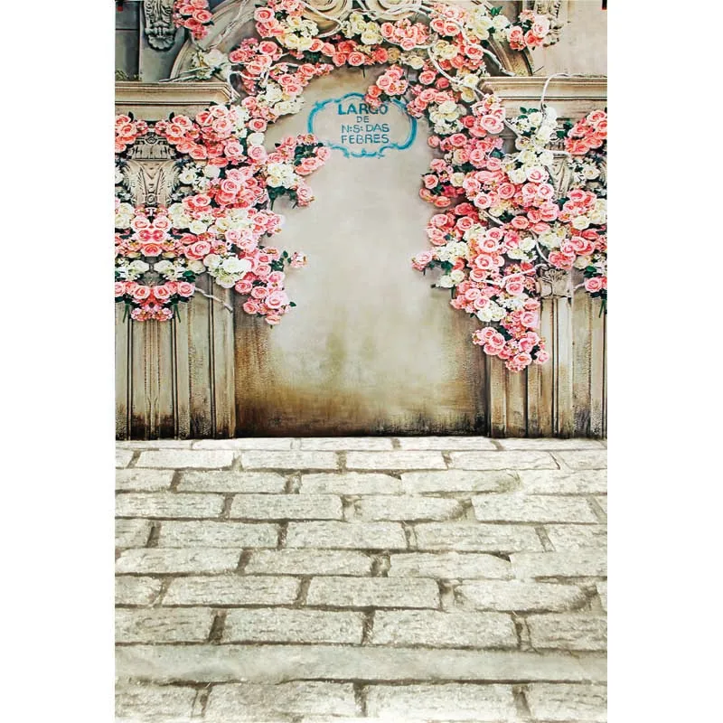Floral Photo Backgrounds Wedding Brick Floor Thin Vinyl Customize Photography Backdrops For Photo Studio
Floral Photo Backgrounds Wedding Brick Floor Thin Vinyl Customize Photography Backdrops For Photo Studio