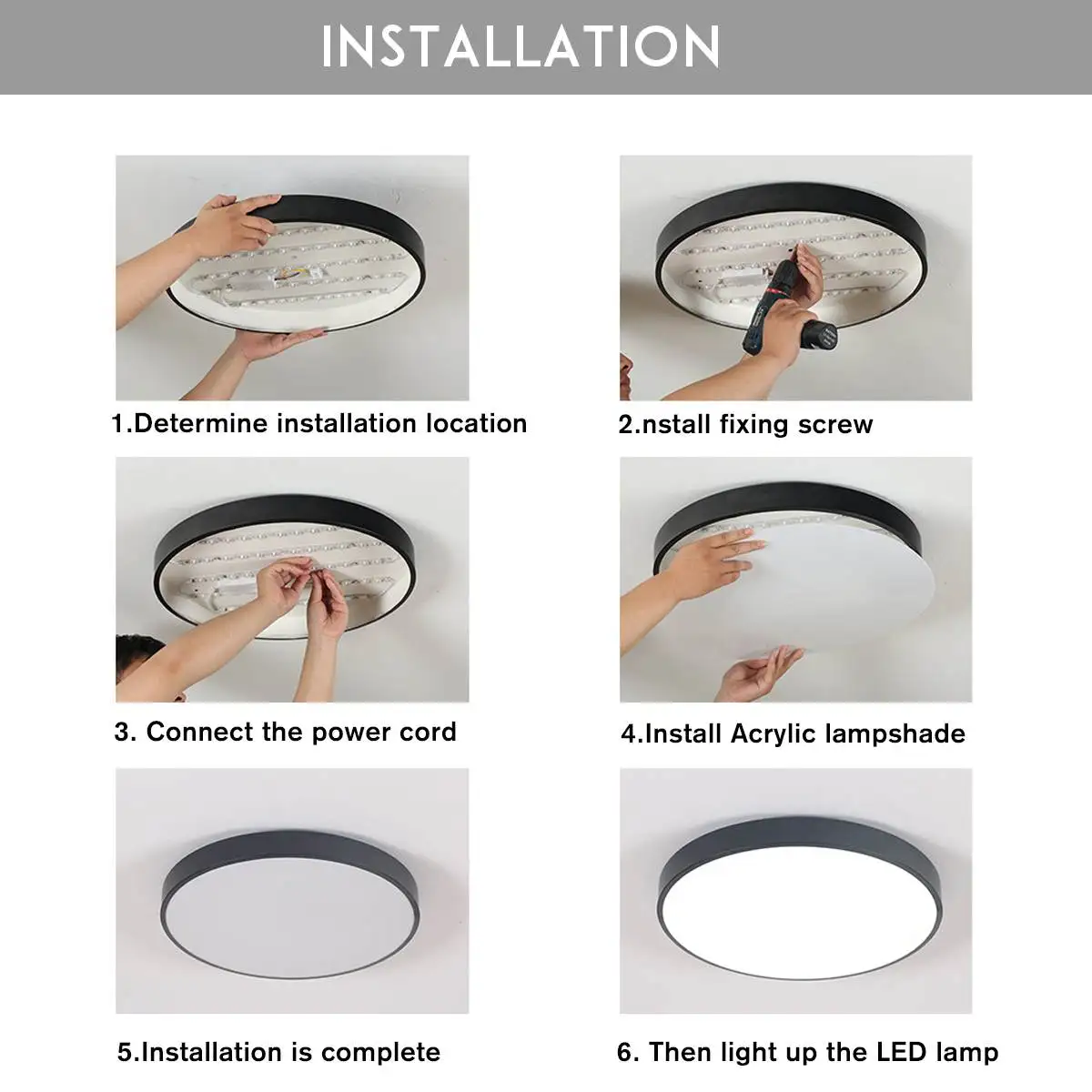 5CM Ultra-thin LED Ceiling Light Modern Lamp Living Room Lighting Fixture Bedroom Kitchen Surface Mount Flush Panel
5CM Ultra-thin LED Ceiling Light Modern Lamp Living Room Lighting Fixture Bedroom Kitchen Surface Mount Flush Panel