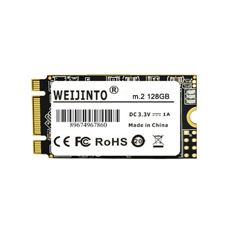 WEIJINTO m.2 ssd 240 ГБ 2242 мм SSD M2 SATA NGFF 256 HDD disco duro для ноутбуков ПК|Внутренние