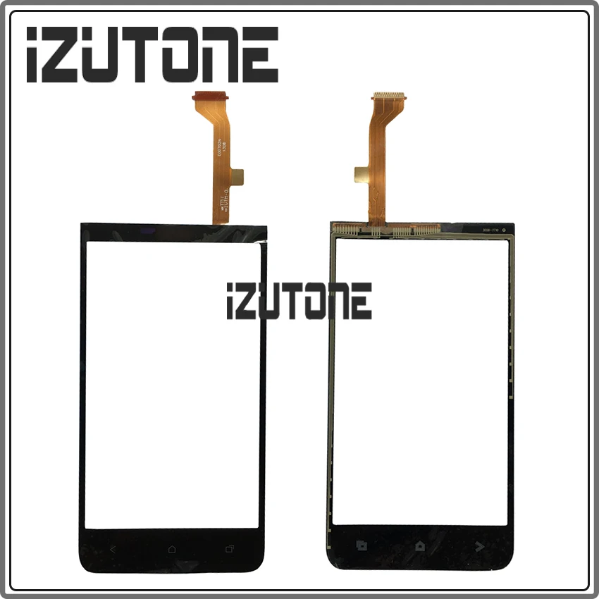 4 3 "черный для htc Desire 603 E1 603e Сенсорный экран планшета Сенсор Панель Бесплатная