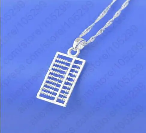 Fashion Abacus design Necklace 925 Sterling Silver Weddings Jewelry Accessory For Women Big Sale
Fashion Abacus design Necklace 925 Sterling Silver Weddings Jewelry Accessory For Women Big Sale