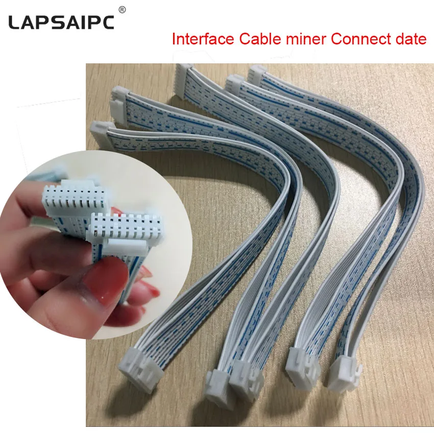 Lapsaipc Interface Cable miner Connect date cable For Antminer S9 S7 T9 V9 L3+machine communication Spacing 2.0mm * 155mm
Lapsaipc Interface Cable miner Connect date cable For Antminer S9 S7 T9 V9 L3+machine communication Spacing 2.0mm * 155mm