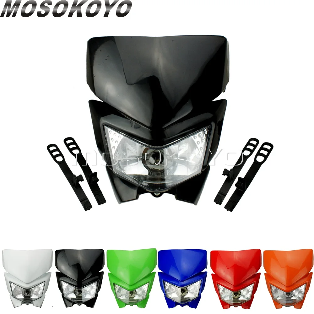 Передняя фара для внедорожников мотокросса эндуро Suzuki Yamaha WR450F WR250F YZ YZF TW TTR DR RM