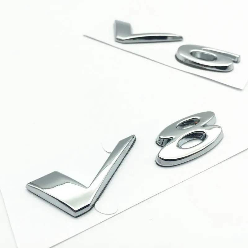 Car Metal Sticker V6 3.0 V8 5.0 Logo for Jaguar XJ XJL XF Volkswagen CC Ford Focus Toyota Auto Letter Trunk Rear Emblem Badge
Car Metal Sticker V6 3.0 V8 5.0 Logo for Jaguar XJ XJL XF Volkswagen CC Ford Focus Toyota Auto Letter Trunk Rear Emblem Badge