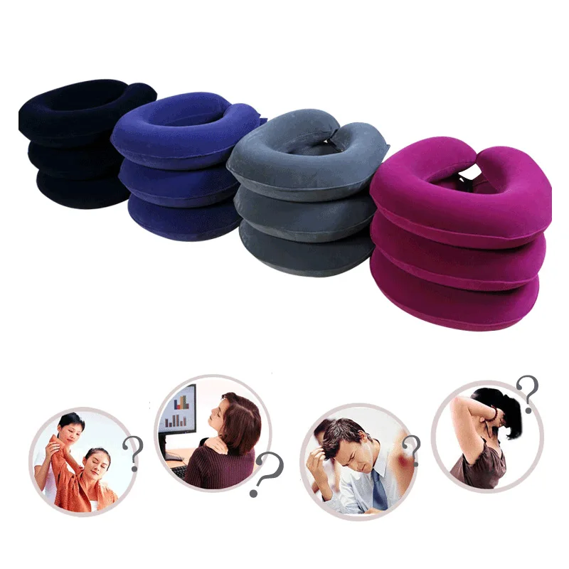 Inflatable Air Cervical Neck Traction Device Soft Neck Collar for Pain Relief Neck Stretcher Pain Neck Protector Pillow
Inflatable Air Cervical Neck Traction Device Soft Neck Collar for Pain Relief Neck Stretcher Pain Neck Protector Pillow