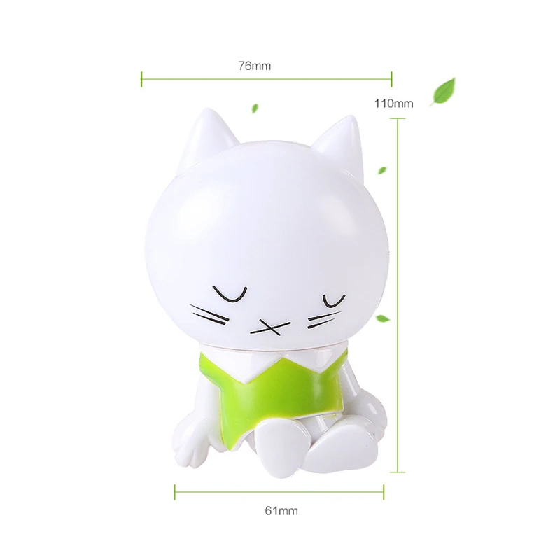 Led Plug-in Intelligent Inductive White Bedside Night Light Cartoon Cute Sleepy Cat Lamps for Children Bedroom Lighting LC
Led Plug-in Intelligent Inductive White Bedside Night Light Cartoon Cute Sleepy Cat Lamps for Children Bedroom Lighting LC