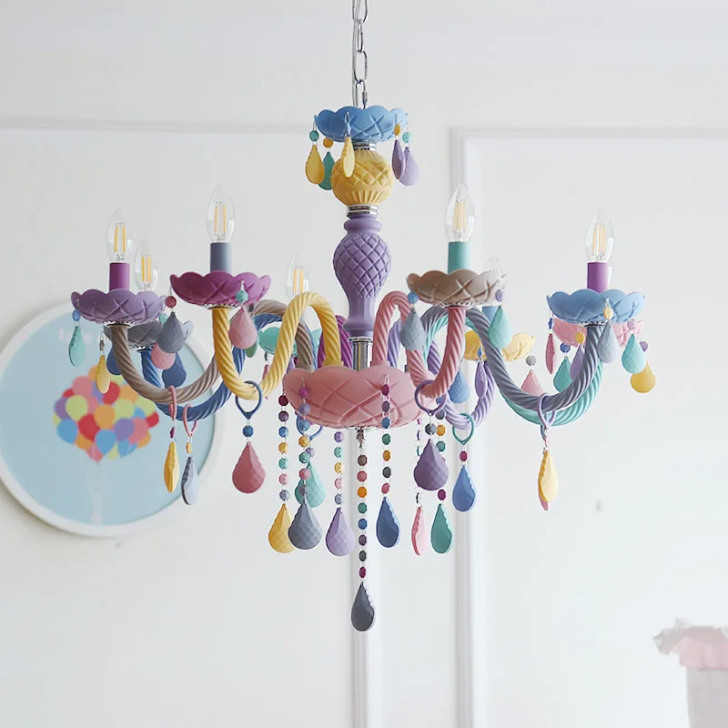 Modern LED Chandelier Light Kid Room Lighting Fixture Bedroom Children Ceiling Lamp Indoor Novelty Crystal Metal Home Decoration
Modern LED Chandelier Light Kid Room Lighting Fixture Bedroom Children Ceiling Lamp Indoor Novelty Crystal Metal Home Decoration