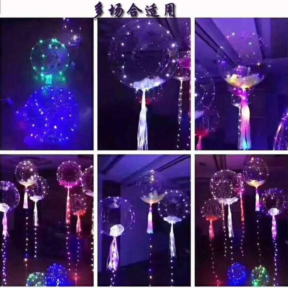 18 inch Clear Bubble Balloon With Led Strip Copper Wire Luminous LED Balloons For weddin/party Supplies 200pcs/lot
18 inch Clear Bubble Balloon With Led Strip Copper Wire Luminous LED Balloons For weddin/party Supplies 200pcs/lot